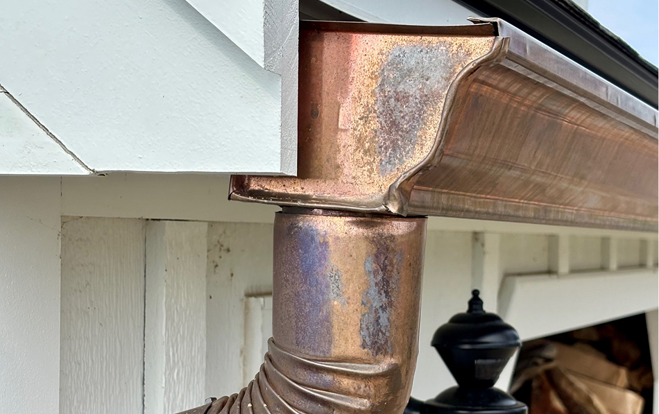 Copper Gutters